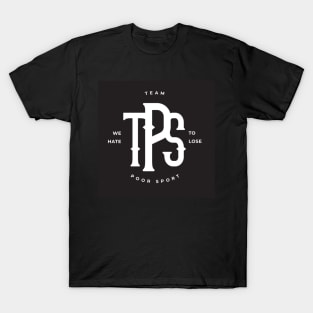 Team Poor Sport black T-Shirt